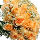 Buquê de Rosas Champanhe Glamour