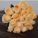 Buquê de Rosas Champanhe Glamour