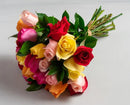 Buquê Color 20 Rosas coloridas