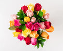 Buquê Color 20 Rosas coloridas