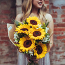 Buquê de 5 Girassóis