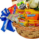 Cesta de Café Da Manhã Bon Jour Para Ele