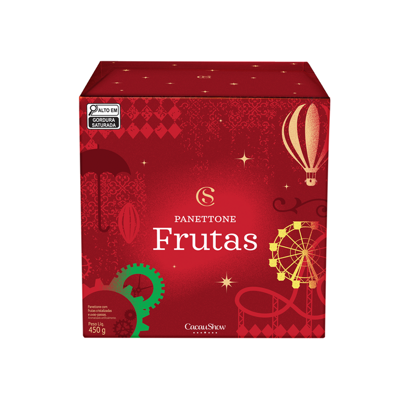Panetone de Frutas 450g