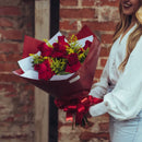 Buquê de 6 Rosas Vermelhas