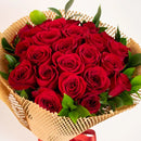 Buquê Premium de 12 Rosas Vermelhas Colombianas