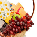 Cesta Queijos e Vinho