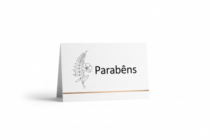 Cartão Personalizado - Parabéns